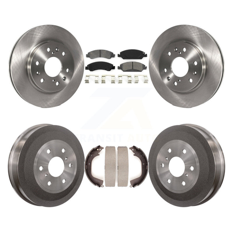 Transit Auto K8S-103280 Disc Brake Kit for 2009-2013 Chevrolet Silverado 1500, GMC Sierra 1500 - Front and Rear product image