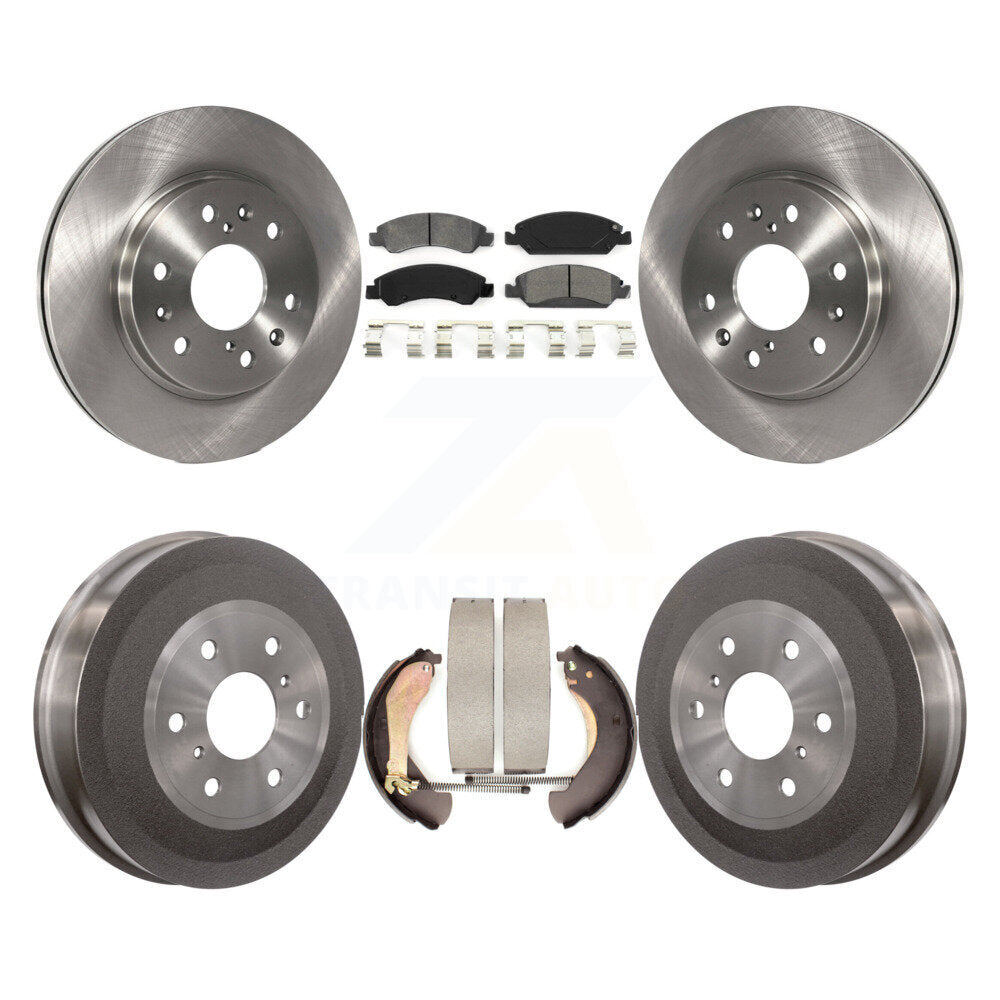 Transit Auto K8S-103282 Disc Brake Kit for 2009 Chevrolet Silverado 1500, GMC Sierra 1500 - Front and Rear product image