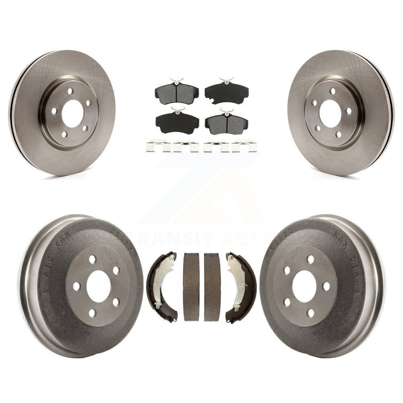 Transit Auto K8S-103291 Disc Brake Kit for 2004-2009 Chrysler PT Cruiser - Front and Rear product image