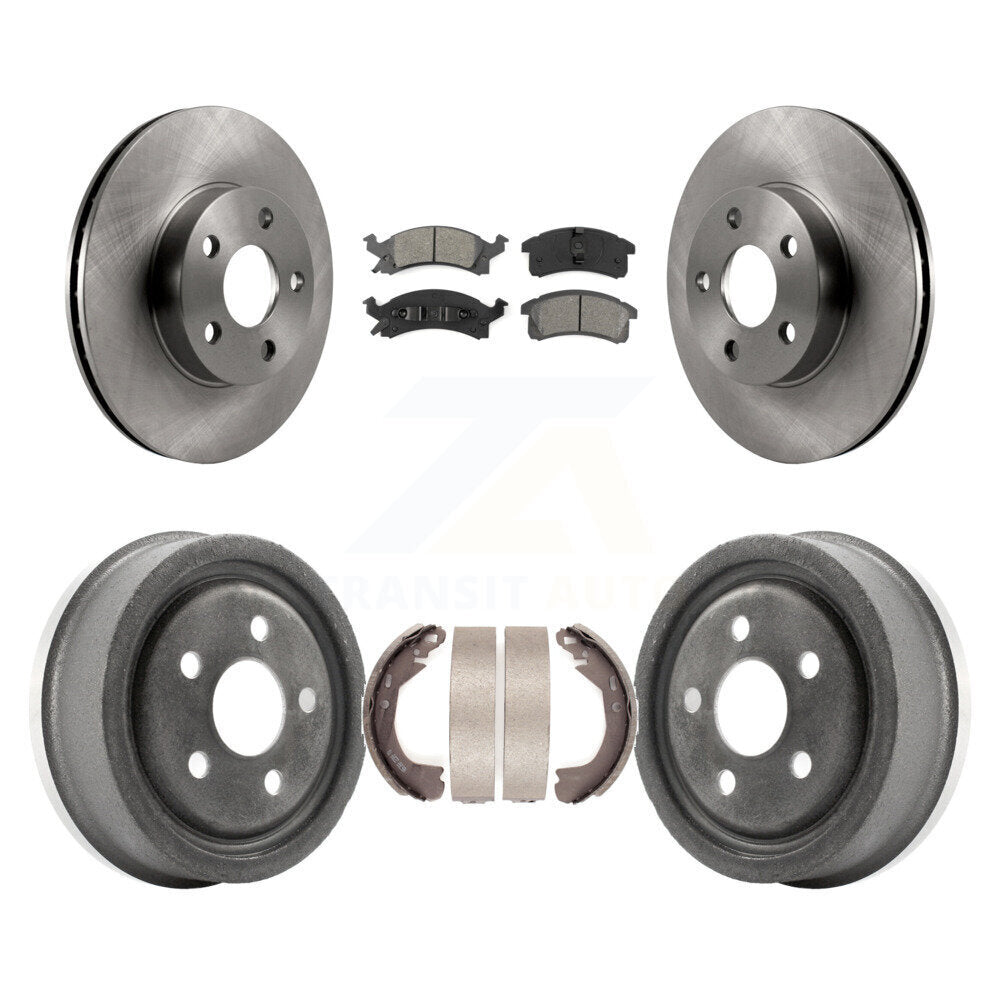 Transit Auto K8S-103292 Disc Brake Kit for 1992-1993 Chevrolet Beretta - Front and Rear product image