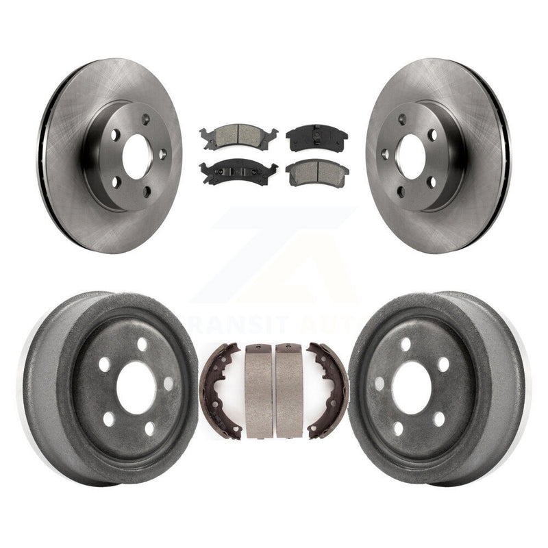 Transit Auto K8S-103293 Disc Brake Kit for 1990-2002 Pontiac Sunfire, Chevrolet Corsica, Pontiac Sunbird & more - Front and Rear product image