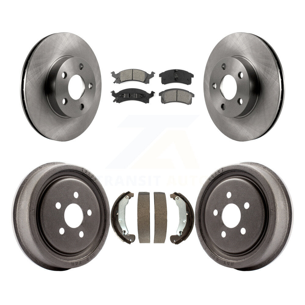 Transit Auto K8S-103296 Disc Brake Kit for 2003-2005 Chevrolet Cavalier, Pontiac Sunfire - Front and Rear product image