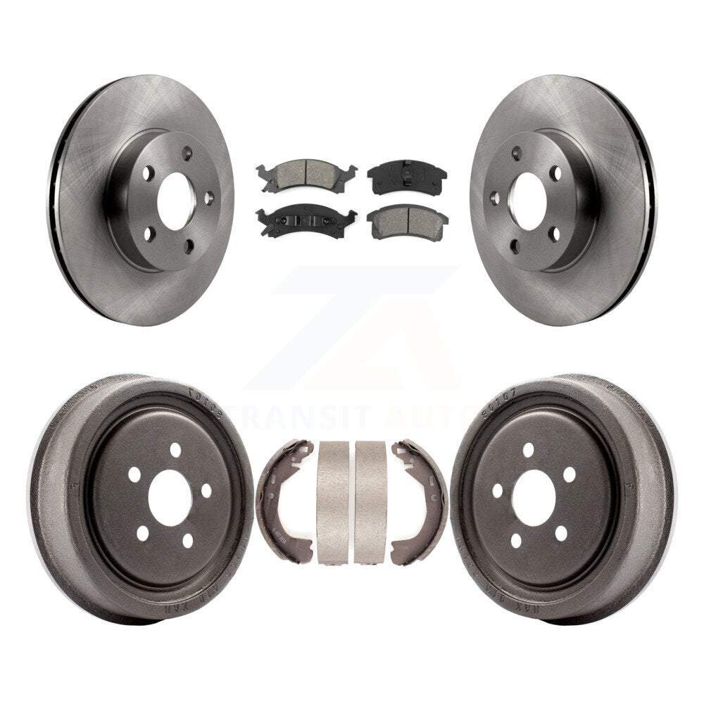 Transit Auto K8S-103297 Disc Brake Kit for 2003 Chevrolet Cavalier - Front and Rear product image