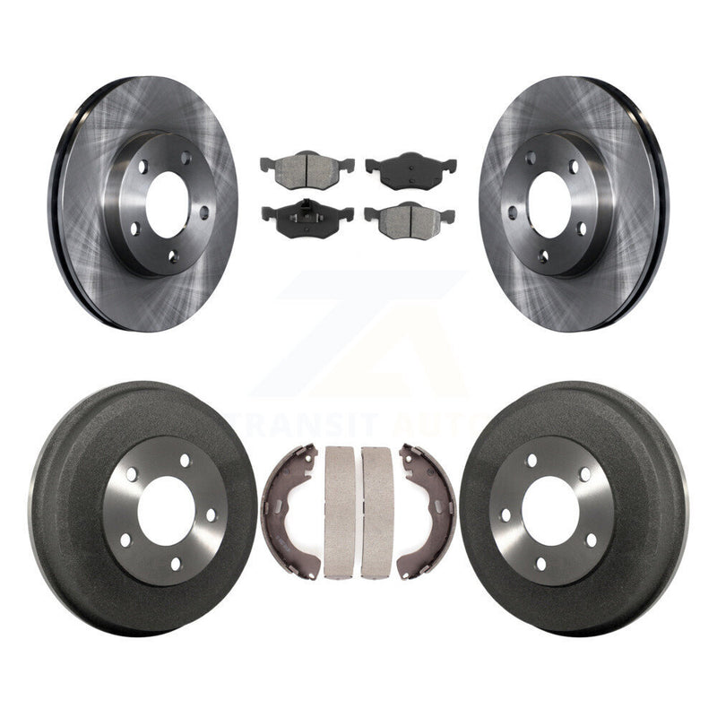 Transit Auto K8S-103302 Disc Brake Kit for 2001-2007 Ford Escape, Mercury Mariner, Mazda Tribute - Front and Rear product image