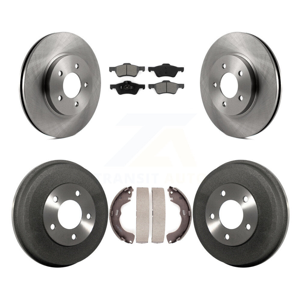Transit Auto K8S-103303 Disc Brake Kit for 2005-2007 Ford Escape, Mercury Mariner, Mazda Tribute - Front and Rear product image
