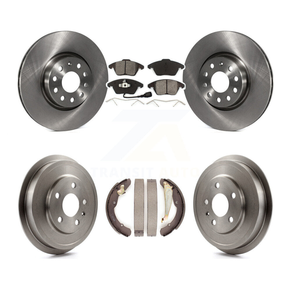 Transit Auto K8S-103306 Disc Brake Kit for 2011-2012 Volkswagen Beetle, Volkswagen Jetta - Front and Rear product image