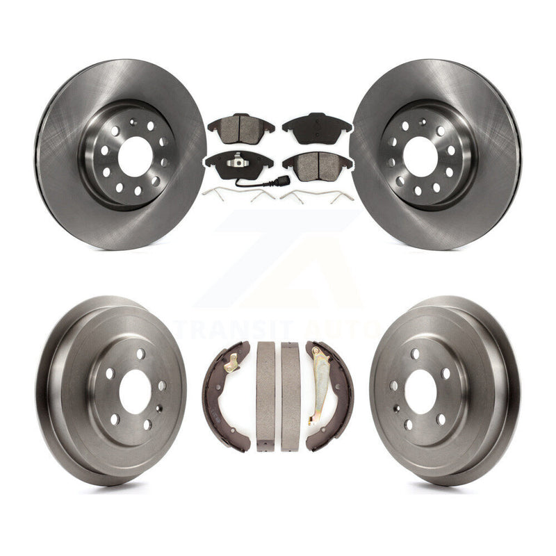Transit Auto K8S-103306 Disc Brake Kit for 2011-2012 Volkswagen Beetle, Volkswagen Jetta - Front and Rear product image