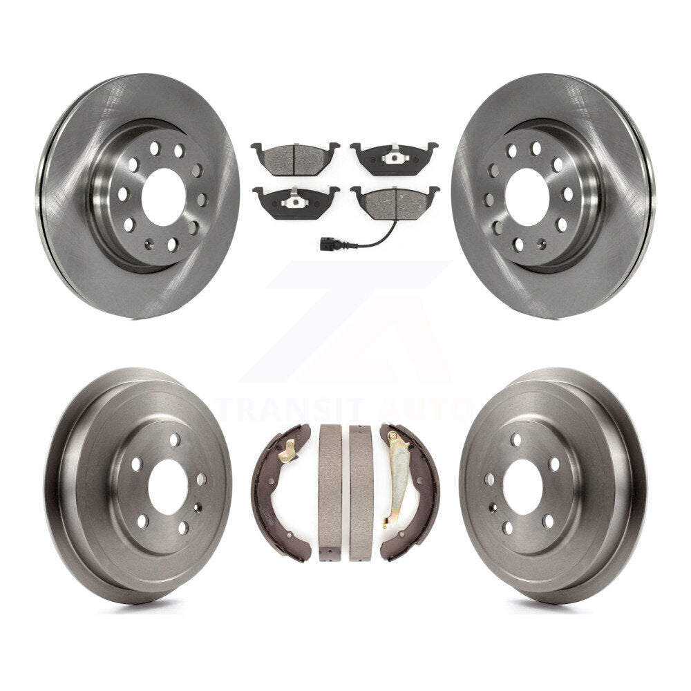 Transit Auto K8S-103307 Disc Brake Kit for 2011-2012 Volkswagen Jetta - Front and Rear product image