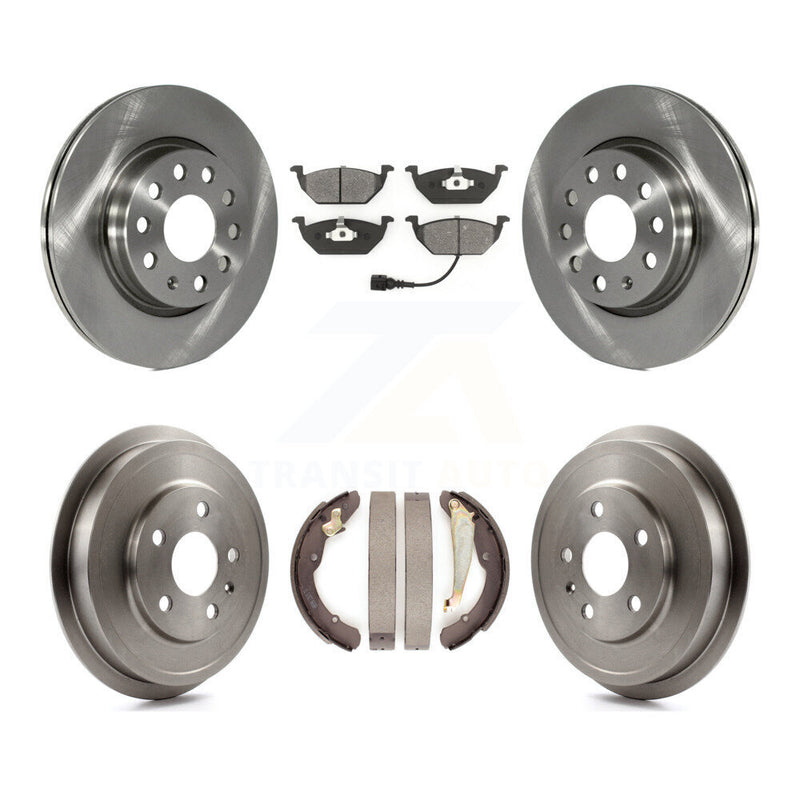 Transit Auto K8S-103307 Disc Brake Kit for 2011-2012 Volkswagen Jetta - Front and Rear product image