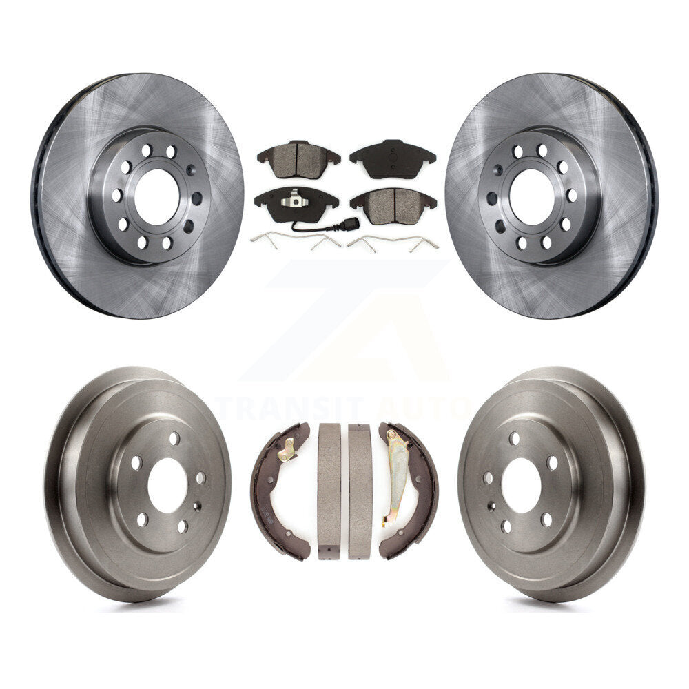 Transit Auto K8S-103308 Disc Brake Kit for 2011-2012 Volkswagen Beetle, Volkswagen Jetta - Front and Rear product image