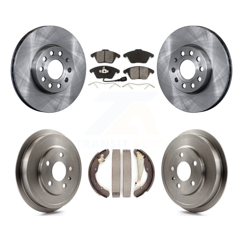 Transit Auto K8S-103308 Disc Brake Kit for 2011-2012 Volkswagen Beetle, Volkswagen Jetta - Front and Rear product image