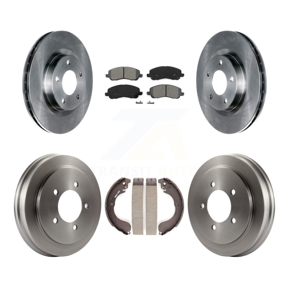 Transit Auto K8S-103310 Disc Brake Kit for 2007-2017 Dodge Caliber, Dodge Avenger, Jeep Compass & more - Front and Rear product image