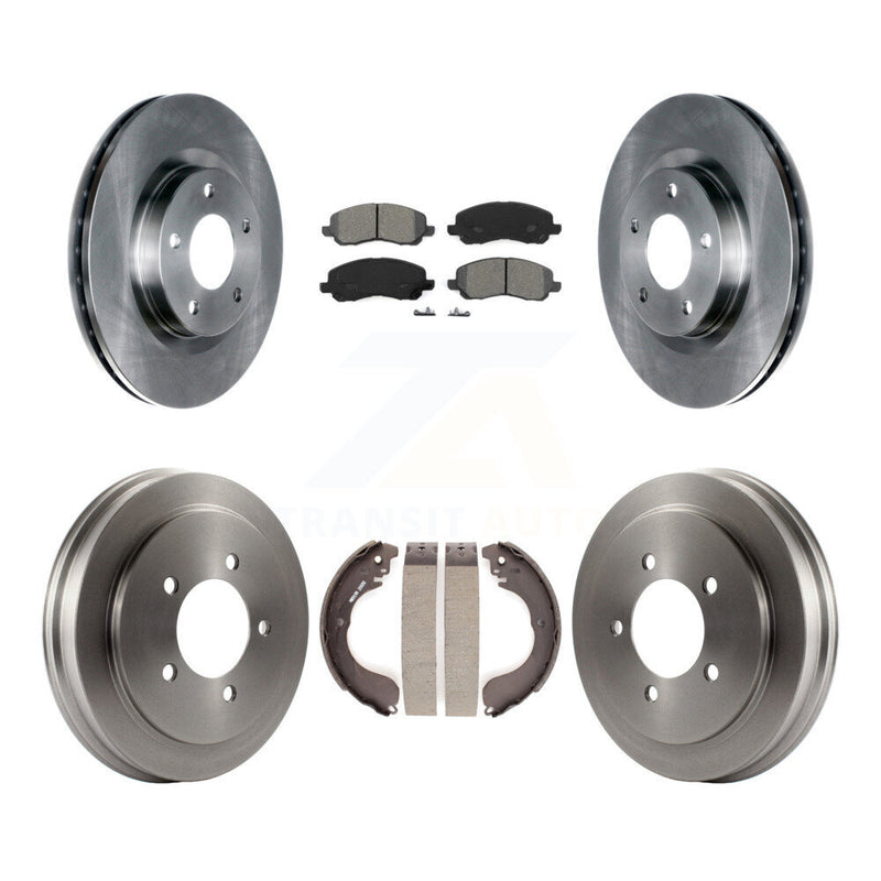 Transit Auto K8S-103310 Disc Brake Kit for 2007-2017 Dodge Caliber, Dodge Avenger, Jeep Compass & more - Front and Rear product image