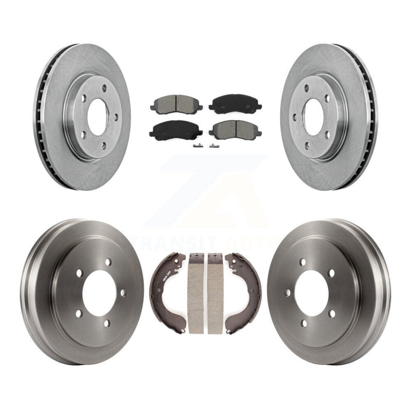 Transit Auto K8S-103311 Disc Brake Kit for 2007-2012 Dodge Caliber - Front and Rear product image
