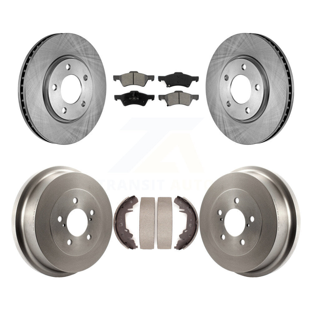 Transit Auto K8S-103314 Disc Brake Kit for 2001-2007 Chrysler Town & Country, Dodge Caravan, Dodge Grand Caravan - Front and Rear product image