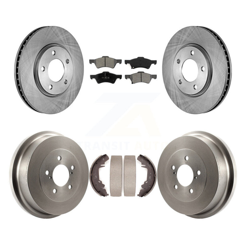Transit Auto K8S-103314 Disc Brake Kit for 2001-2007 Chrysler Town & Country, Dodge Caravan, Dodge Grand Caravan - Front and Rear product image