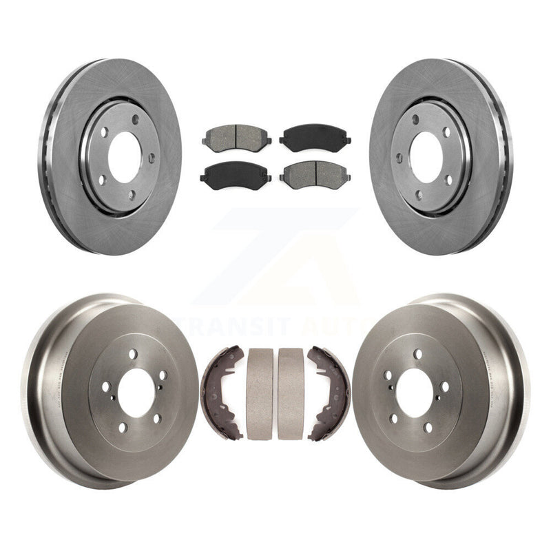 Transit Auto K8S-103315 Disc Brake Kit for 2001-2007 Dodge Caravan, Chrysler Town & Country, Chrysler Voyager & more - Front and Rear product image