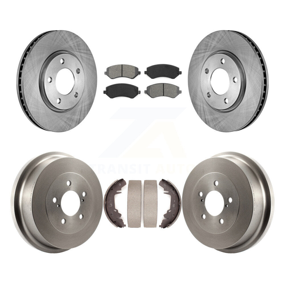 Transit Auto K8S-103317 Disc Brake Kit for 2003-2006 Dodge Grand Caravan, Chrysler Voyager - Front and Rear product image