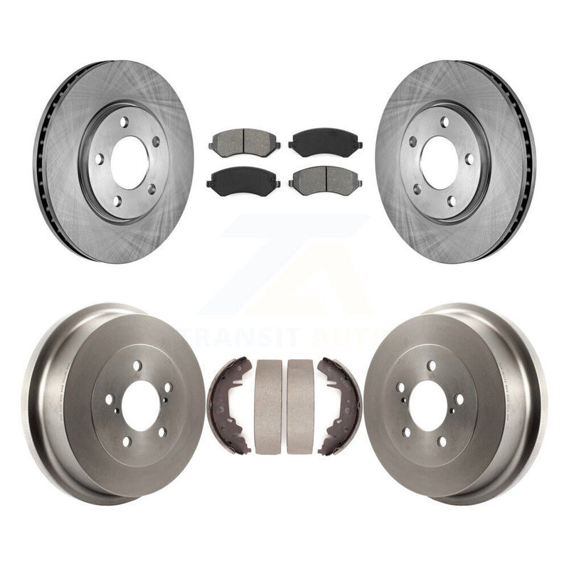 Transit Auto K8S-103317 Disc Brake Kit for 2003-2006 Dodge Grand Caravan, Chrysler Voyager - Front and Rear product image