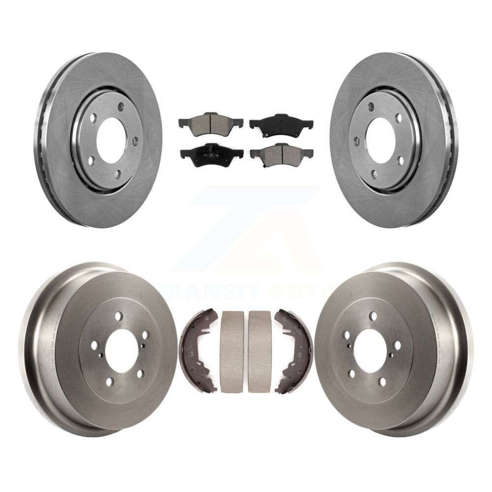 Transit Auto K8S-103320 Disc Brake Kit for 2002-2004 Dodge Caravan, Chrysler Voyager - Front and Rear product image