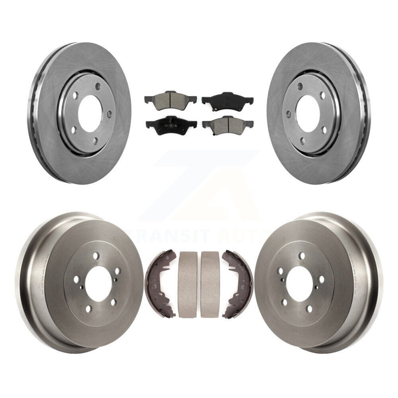 Transit Auto K8S-103320 Disc Brake Kit for 2002-2004 Dodge Caravan, Chrysler Voyager - Front and Rear product image