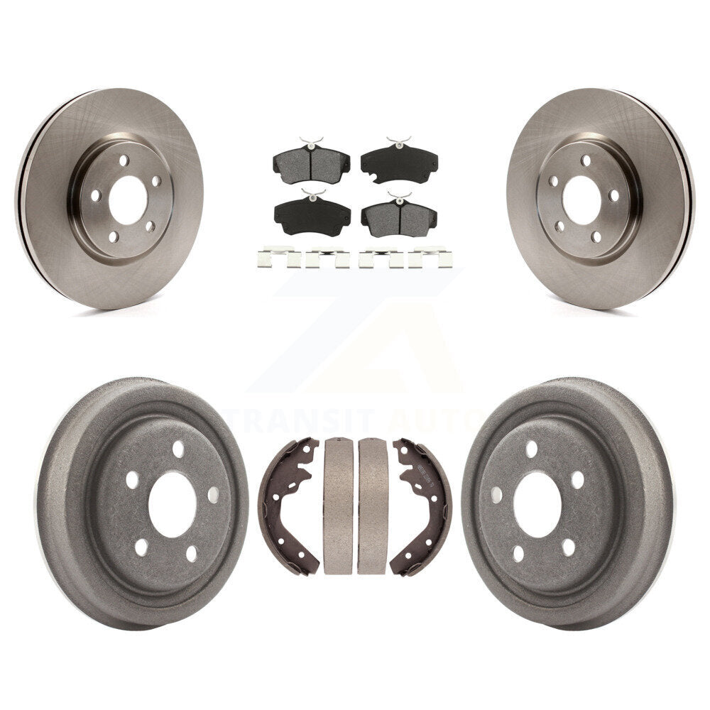 Transit Auto K8S-103323 Disc Brake Kit for 2003 Dodge Neon - Front and Rear product image