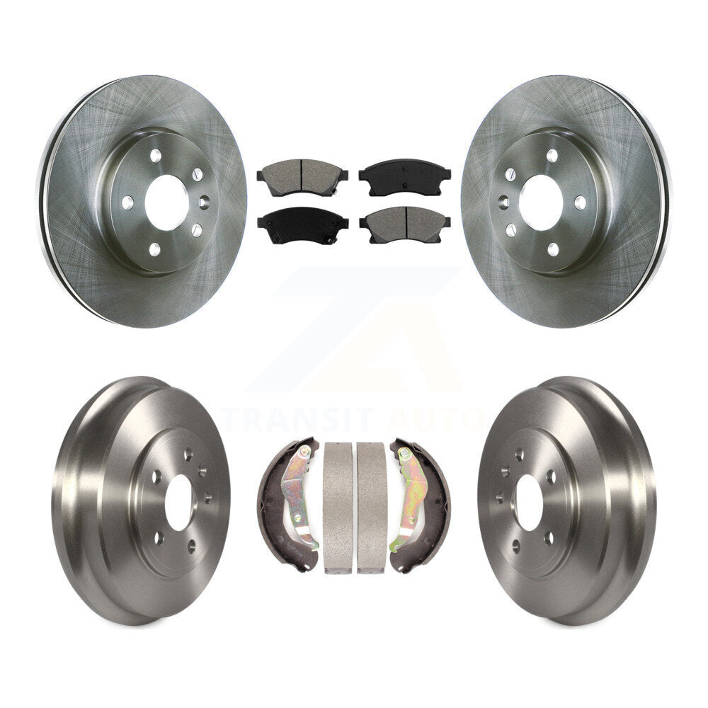 Transit Auto K8S-103338 Disc Brake Kit for 2012-2017 Chevrolet Sonic - Front and Rear product image