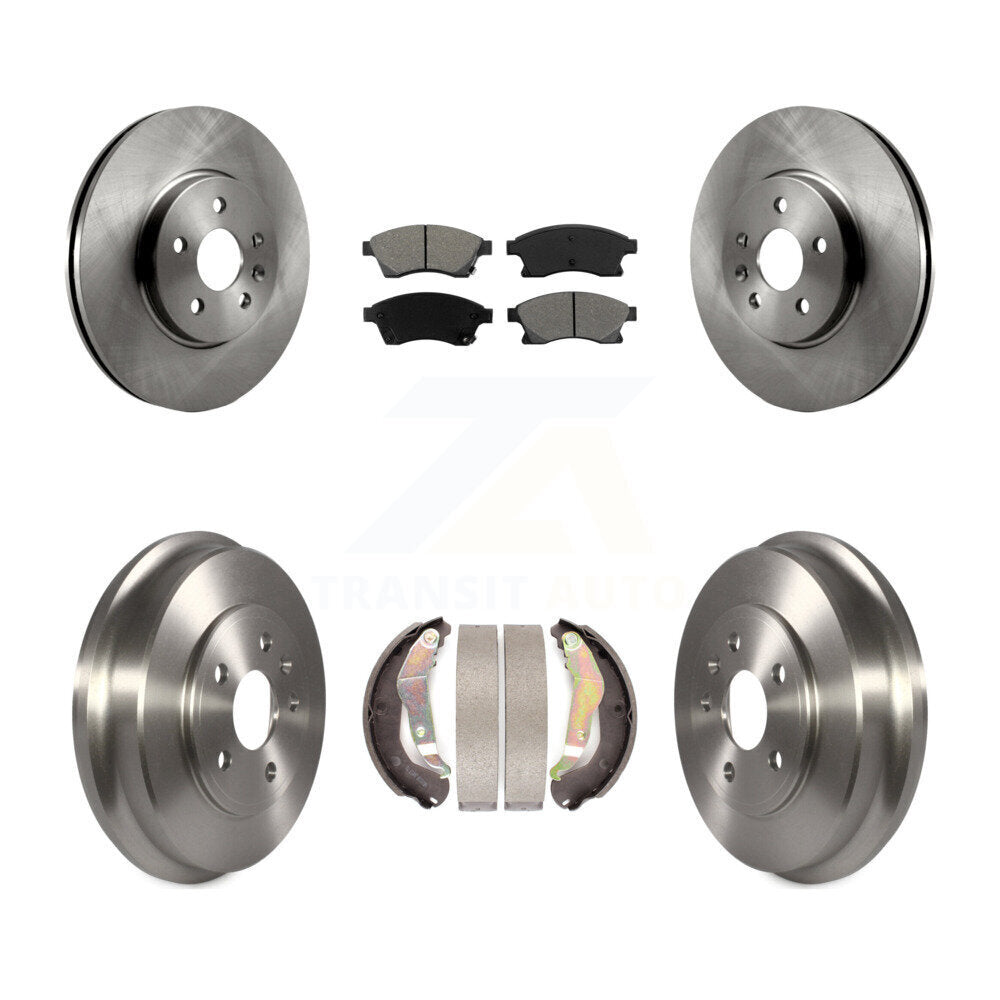 Transit Auto K8S-103339 Disc Brake Kit for 2013-2014 Chevrolet Sonic - Front and Rear product image