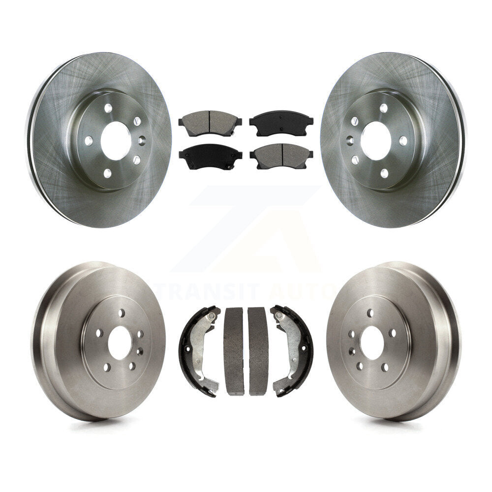 Transit Auto K8S-103340 Disc Brake Kit for 2011-2016 Chevrolet Cruze Limited, Chevrolet Cruze - Front and Rear product image