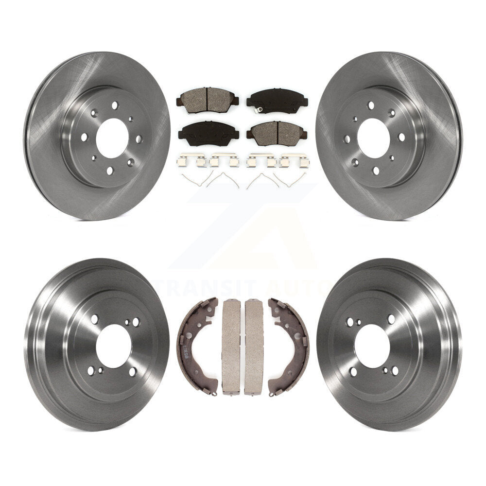 Transit Auto K8S-103343 Disc Brake Kit for 2015-2020 Honda Fit - Front and Rear product image