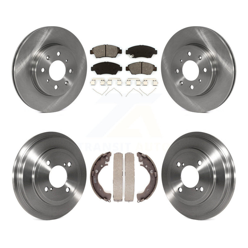 Transit Auto K8S-103343 Disc Brake Kit for 2015-2020 Honda Fit - Front and Rear product image
