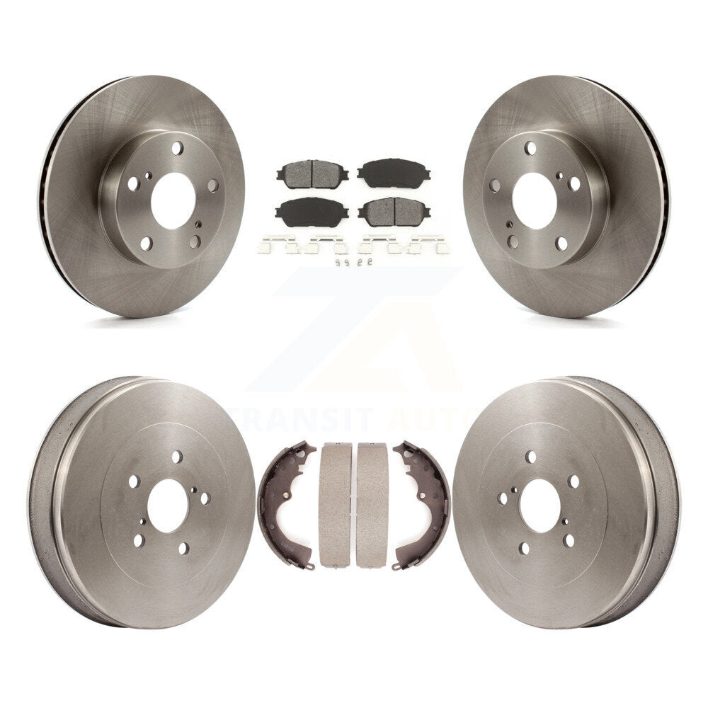 Transit Auto K8S-103348 Disc Brake Kit for 2005-2015 Toyota Tacoma - Front and Rear product image