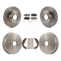 Transit Auto K8S-103348 Disc Brake Kit for 2005-2015 Toyota Tacoma - Front and Rear product image