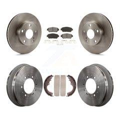 Transit Auto K8S-103350 Disc Brake Kit for 2015 Toyota Tacoma - Front and Rear product image