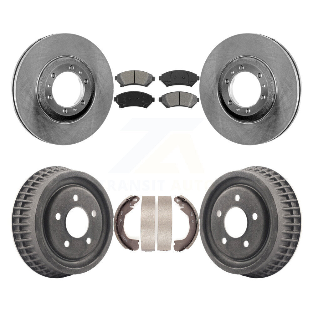 Transit Auto K8S-103355 Disc Brake Kit for 1997-2005 Chevrolet Venture, Pontiac Montana, Oldsmobile Silhouette & more - Front and Rear product image
