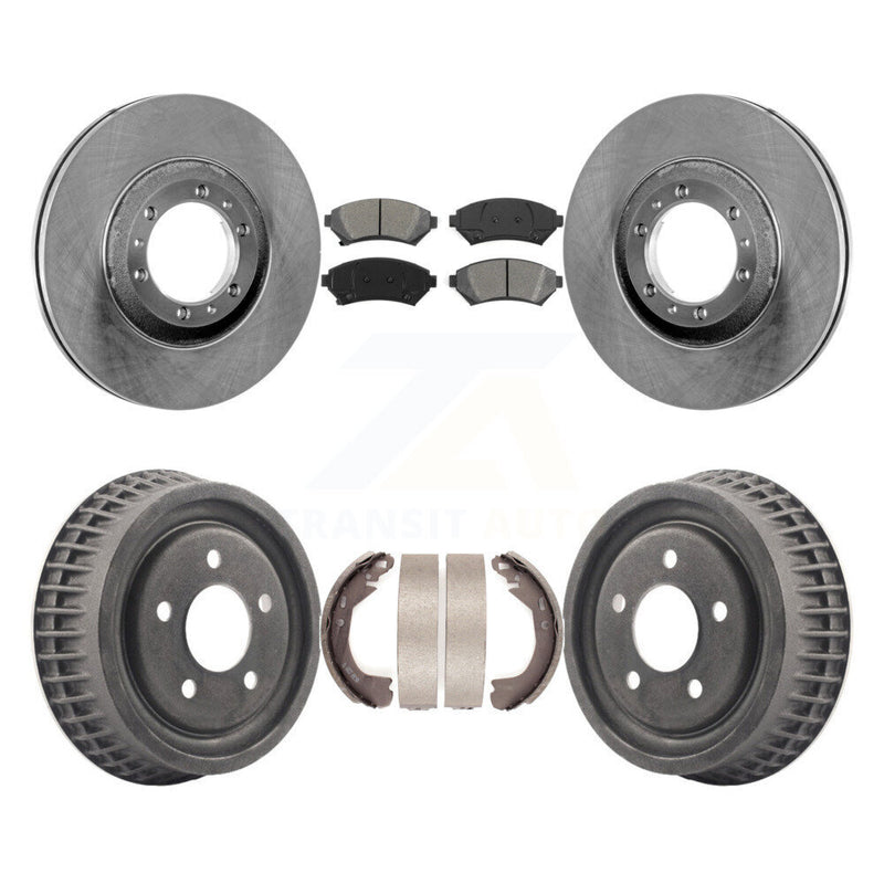 Transit Auto K8S-103355 Disc Brake Kit for 1997-2005 Chevrolet Venture, Pontiac Montana, Oldsmobile Silhouette & more - Front and Rear product image