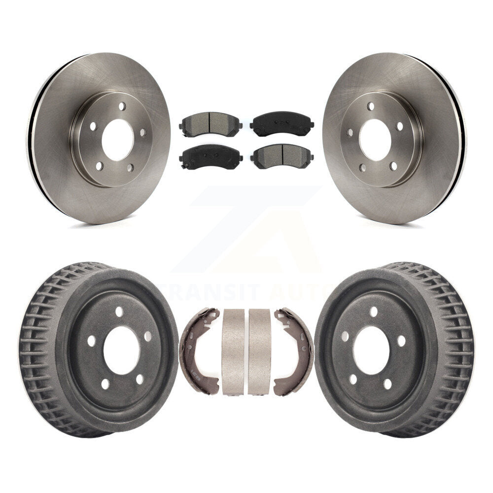Transit Auto K8S-103356 Disc Brake Kit for 2002-2004 Chevrolet Venture, Oldsmobile Silhouette, Pontiac Montana - Front and Rear product image