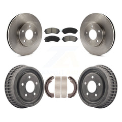 Transit Auto K8S-103356 Disc Brake Kit for 2002-2004 Chevrolet Venture, Oldsmobile Silhouette, Pontiac Montana - Front and Rear product image