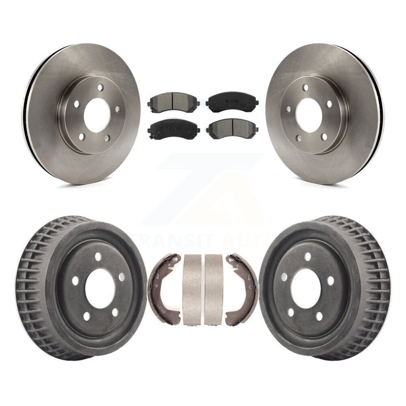Transit Auto K8S-103356 Disc Brake Kit for 2002-2004 Chevrolet Venture, Oldsmobile Silhouette, Pontiac Montana - Front and Rear product image