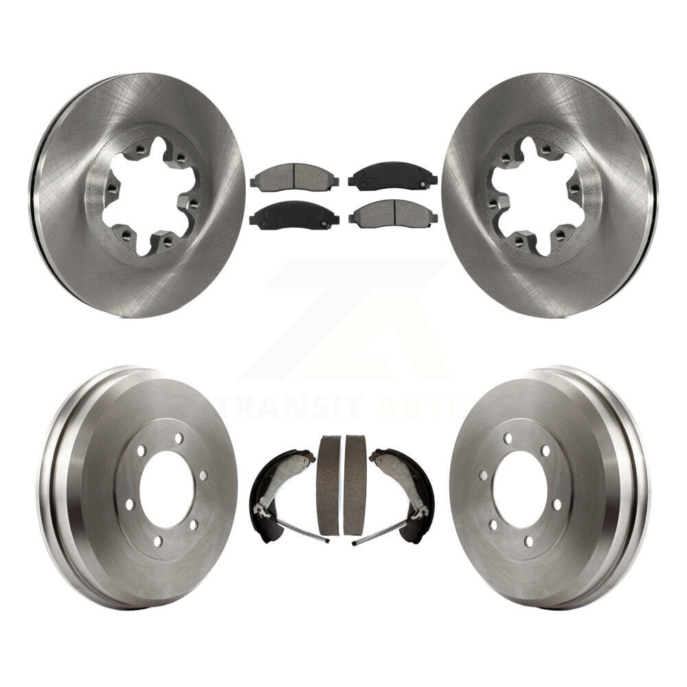 Transit Auto K8S-103360 Disc Brake Kit for 2004-2008 Isuzu i-290, Isuzu i-370, Isuzu i-280 & more - Front and Rear product image