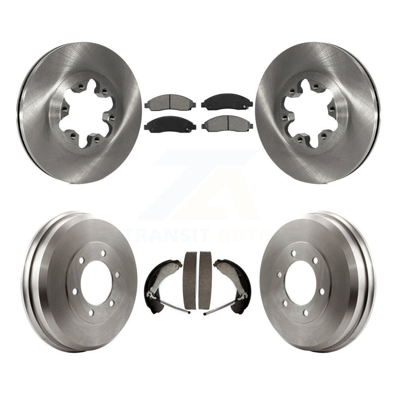 Transit Auto K8S-103360 Disc Brake Kit for 2004-2008 Isuzu i-290, Isuzu i-370, Isuzu i-280 & more - Front and Rear product image