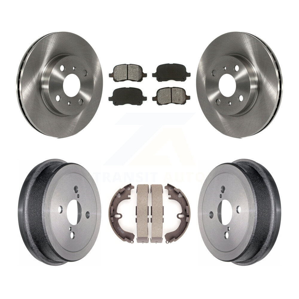 Transit Auto K8S-103361 Disc Brake Kit for 1998-2002 Chevrolet Prizm, Toyota Corolla - Front and Rear product image