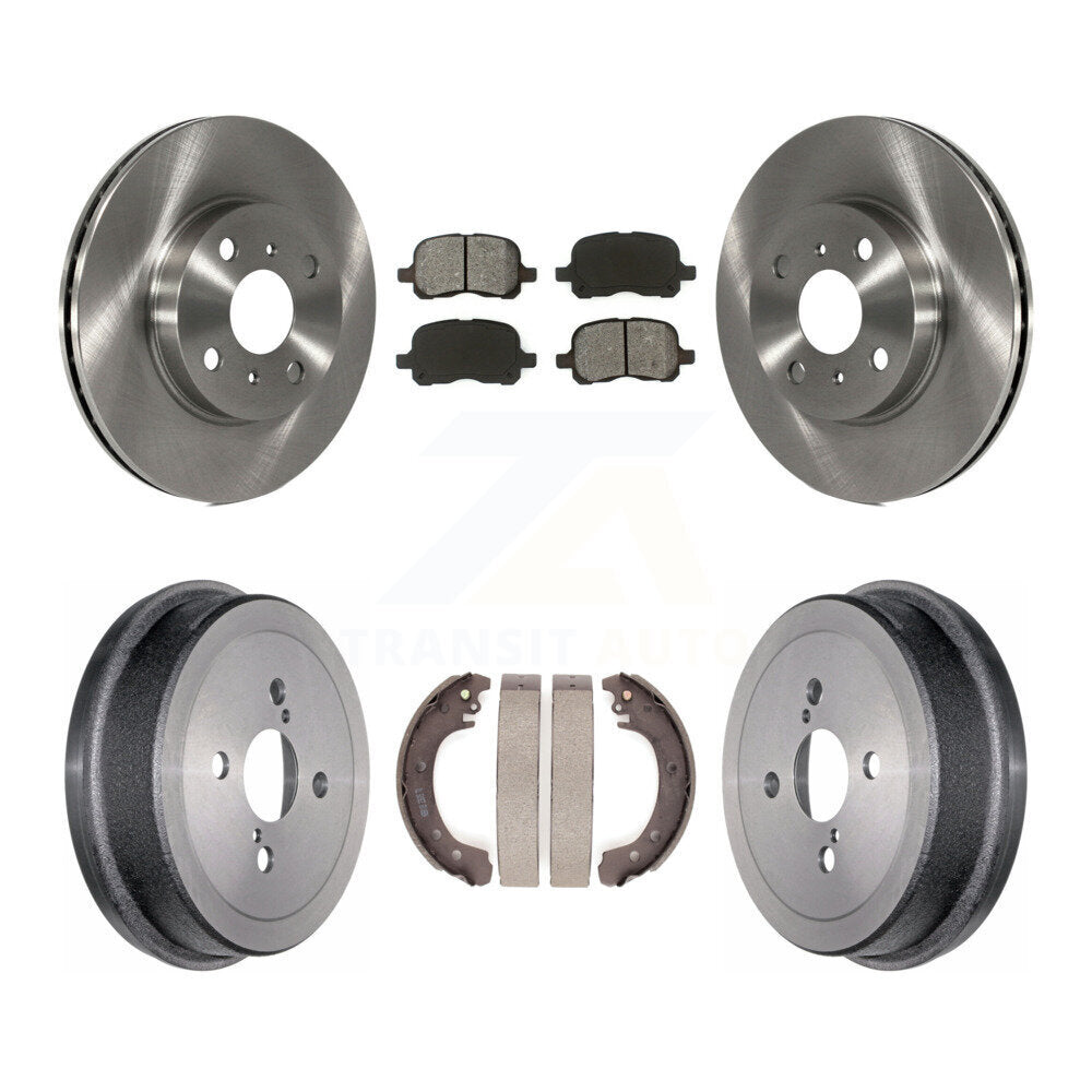 Transit Auto K8S-103364 Disc Brake Kit for 2002 Toyota Corolla - Front and Rear product image