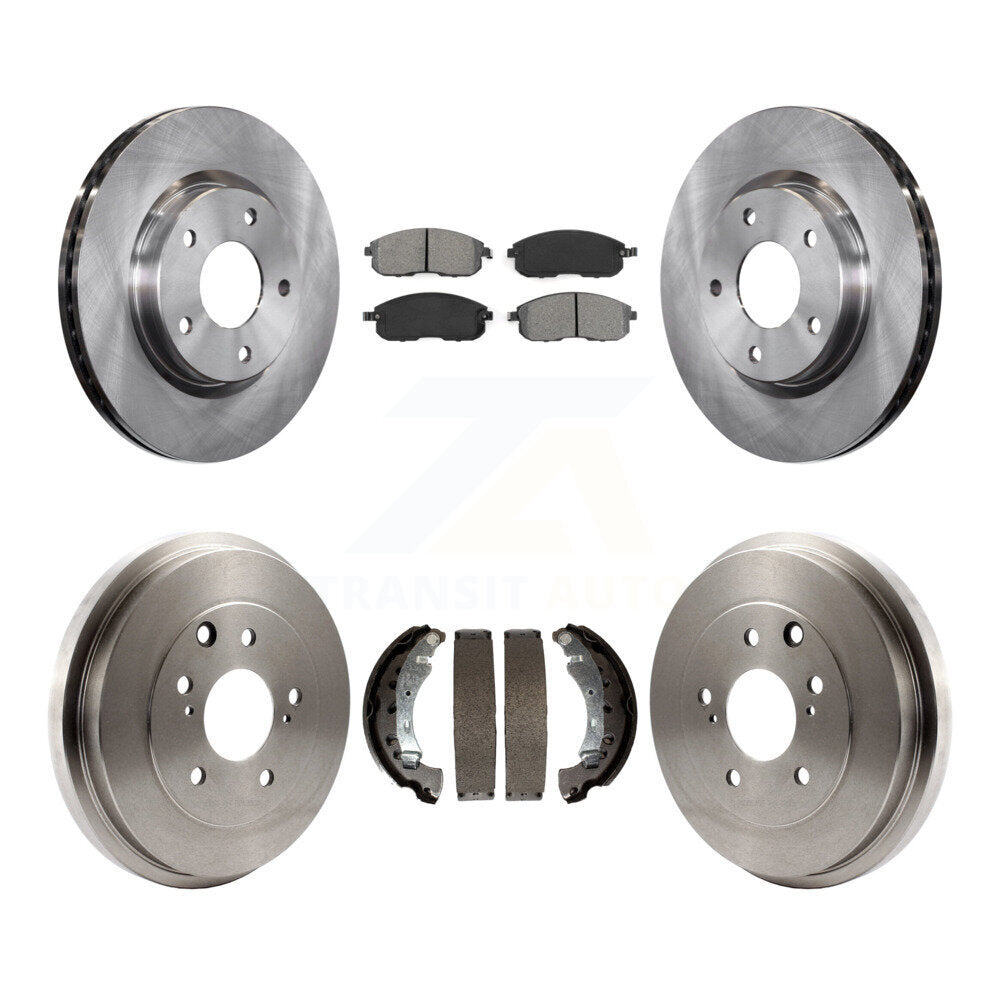 Transit Auto K8S-103365 Disc Brake Kit for 2013-2019 Nissan Sentra - Front and Rear product image