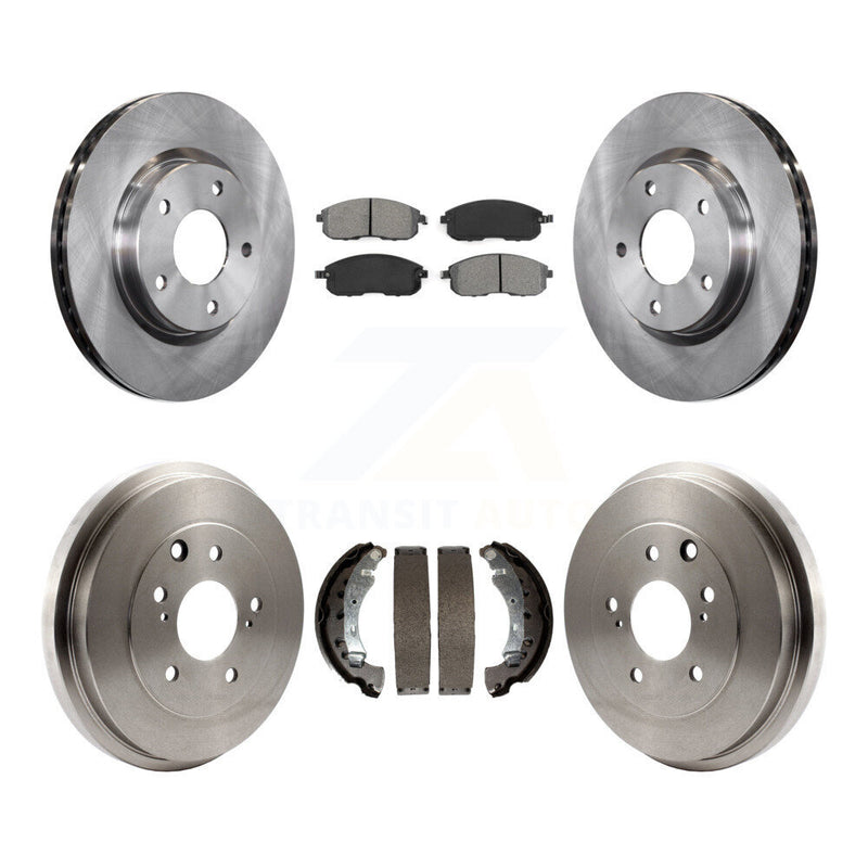 Transit Auto K8S-103365 Disc Brake Kit for 2013-2019 Nissan Sentra - Front and Rear product image