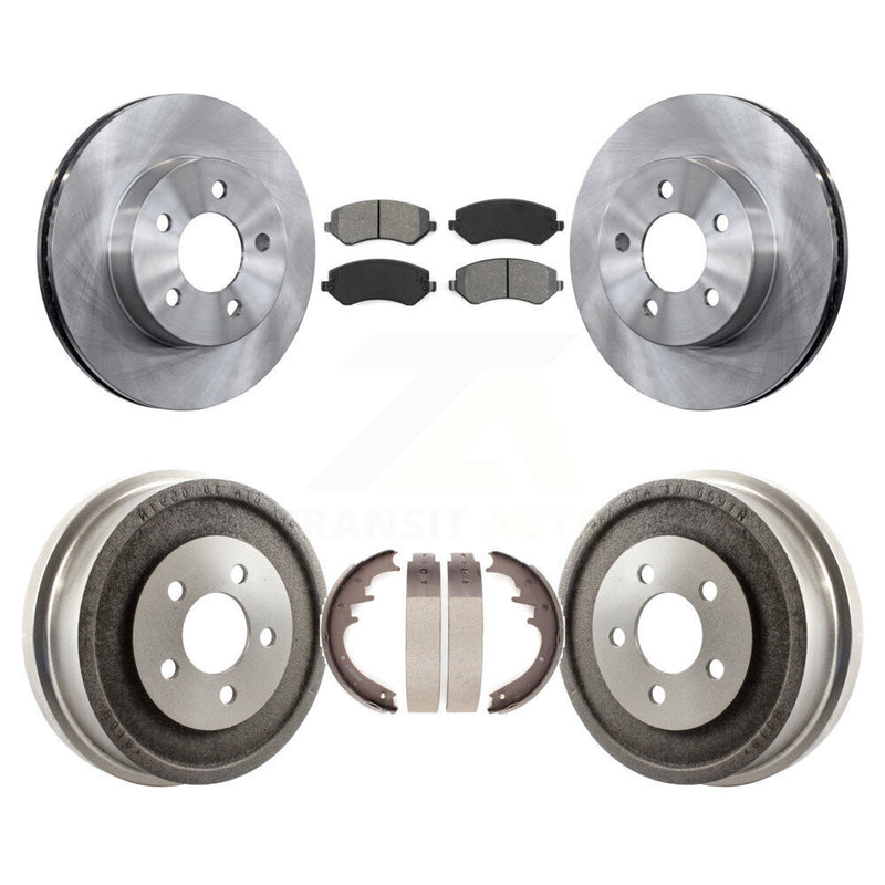 Transit Auto K8S-103367 Disc Brake Kit for 2002 Jeep Liberty - Front and Rear product image