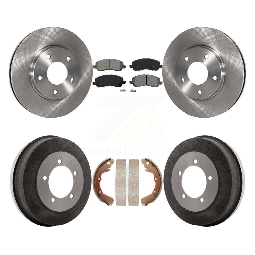 Transit Auto K8S-103368 Disc Brake Kit for 2001-2005 Mitsubishi Eclipse, Dodge Stratus, Mitsubishi Galant & more - Front and Rear product image