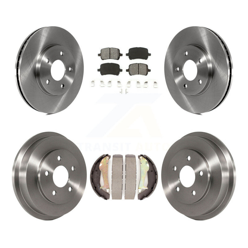 Transit Auto K8S-103371 Disc Brake Kit for 2009-2011 Chevrolet HHR - Front and Rear product image