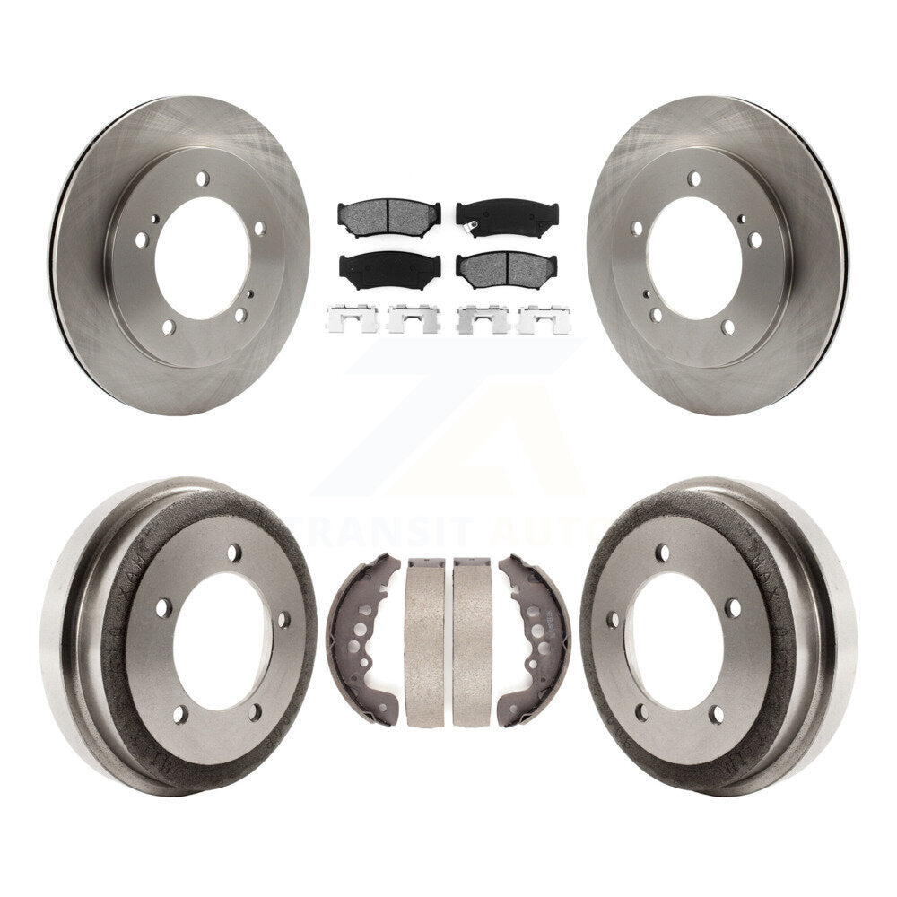 Transit Auto K8S-103373 Disc Brake Kit for 2000-2004 Chevrolet Tracker, Suzuki Vitara - Front and Rear product image