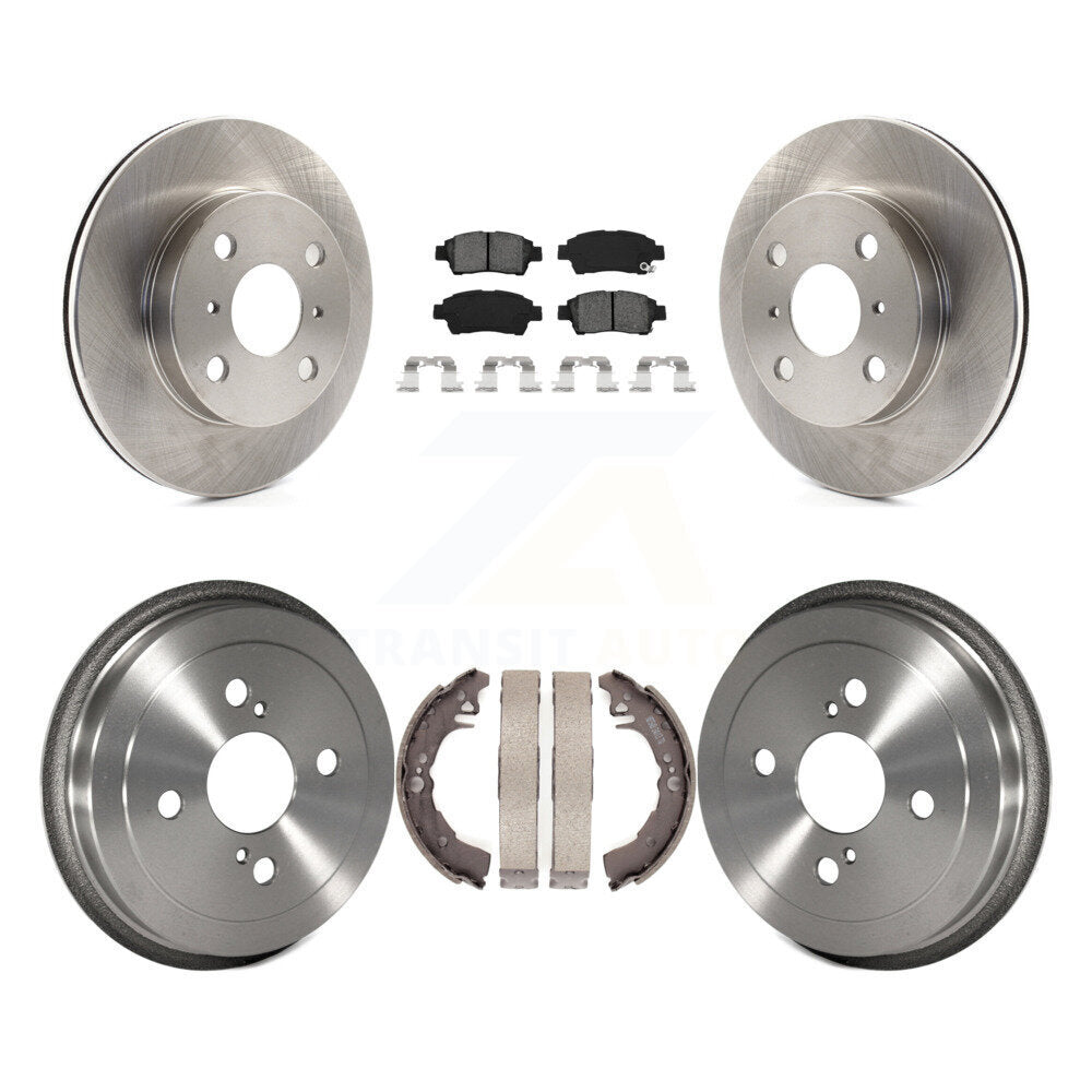Transit Auto K8S-103381 Disc Brake Kit for 2000 Toyota Echo - Front and Rear product image